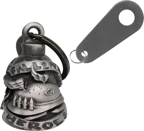 Miniatura 14 de Campana de motocicleta con colgador para motociclista, campanas de motociclista de buena suerte y accesorios de motocicleta, campana de la suerte