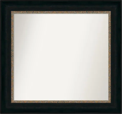 Miniatura 160 de Amanti Art Espejo personalizado, espejo de baño de bronce Milano, espejo de pared o espejo de tocador de baño sobre el fregadero