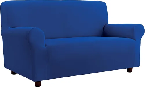 Miniatura 13 de Più Bello - Fundas bielásticas para sofá, color azul eléctrico