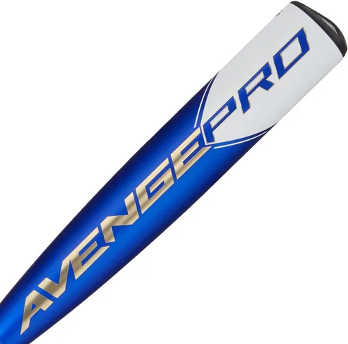 Miniatura 3 de Axe Bat 2023 Avenge Pro (-5, 2-5/8 pulgadas) USSSA Bate de béisbol, compuesto de 3 piezas, azul/blanco
