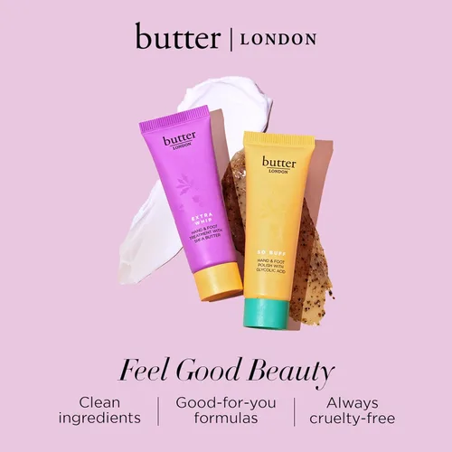 Miniatura 6 de butter LONDON Hand & Foot Skin Care Collection – Exfoliating & Moisturizing Treatments for Dry, Rough Skin – Cruelty-Free