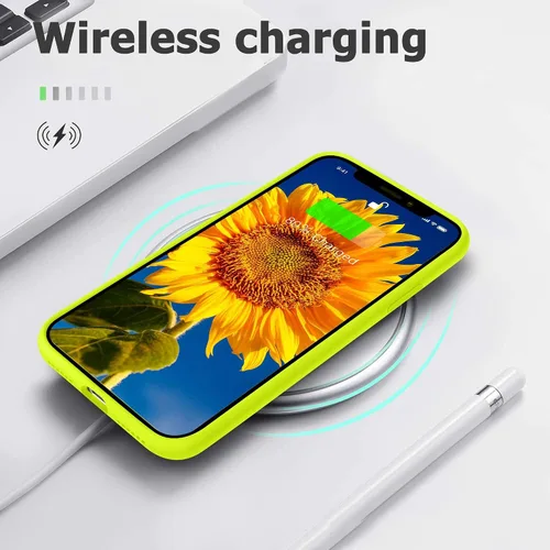 Miniatura 8 de JELE Funda a prueba de golpes diseñada para iPhone 11, funda de teléfono de silicona líquida con [forro de microfibra suave antiarañazos]