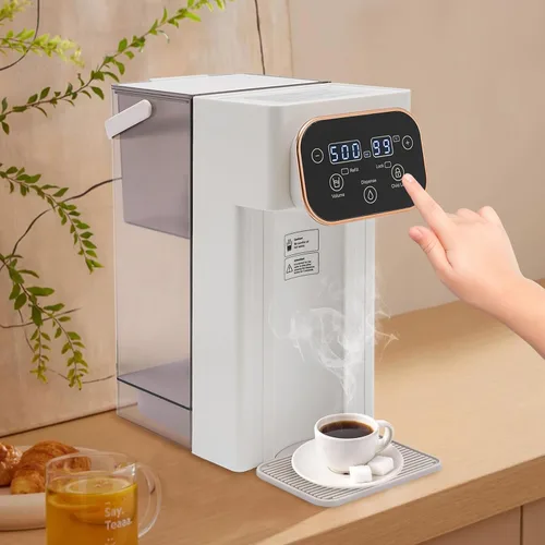 Miniatura 6 de Filtro dispensador de agua caliente instantáneo, calentador de caldera de agua para encimera de 1500 W, dispensador de agua para encimera con 12