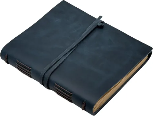 Miniatura 11 de Cuaderno de diario marrón – El mejor diario de cuero genuino fresco para escritores, tamaño A5, 6.2 x 8.5 pulgadas, bloc de notas para hombres