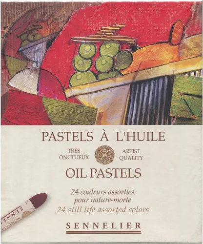 Miniatura 3 de SENNELIER Pastel francés al óleo para artistas profesionales, juego de 72 Multicolor