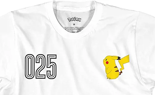 Miniatura 6 de Pokemon Camiseta de juego Pikachu para hombre, diseño de Gotta Catch Em All