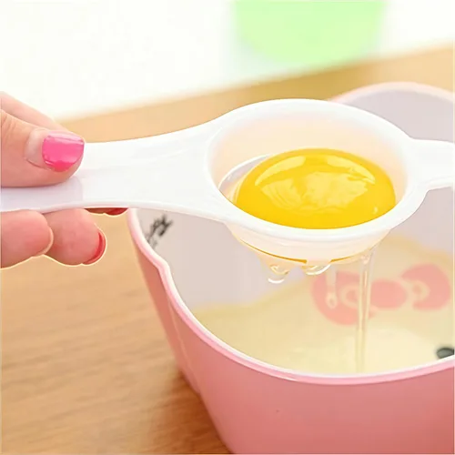 Miniatura 4 de Separador de huevos, separador de yema de huevo, separador de claras de huevo, colador, separador de filtro, herramienta separadora de huevos