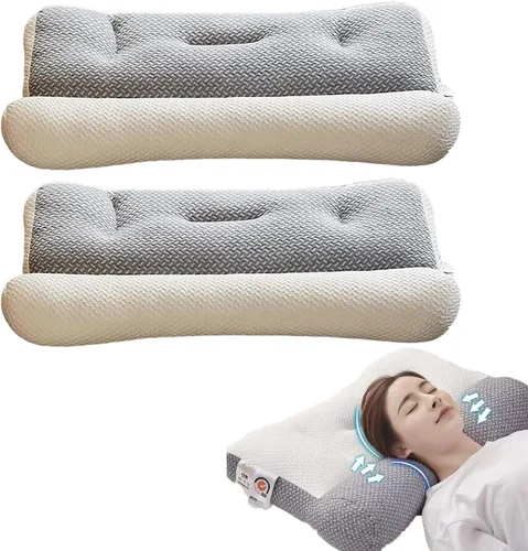 Miniatura 8 de Almohada para el cuello, almohada súper ergonómica, protege tu cuello y columna vertebral, almohadas ergonómicas para dormir, almohadas ergonómicas