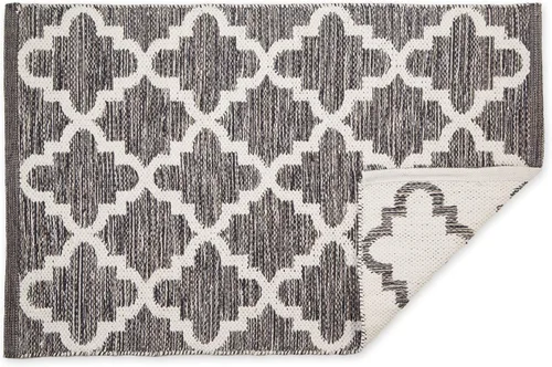 Miniatura 14 de DII CAMZ10414 - Tapete para interiores, tejido plano, de algodón, tejido a mano, reversible, para la recámara, sala, cocina