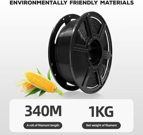 Miniatura 5 de FLASHFORGE - Filamento PLA para impresora 3D de 1.75mm, carrete de 1kg (2.2lbs), precisión dimensional de +/- 0.02mm, filamento para impresión 3D