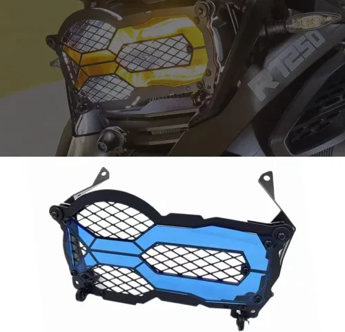 R1200GS R1250GS motocicleta faro cabeza luz delantera lámpara protector protector rejilla para BMW R 1200 1250 GS LC ADV aventura