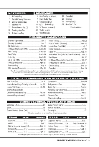 Miniatura 4 de Harris' Farmers Almanac - 2024 Weather Forecasts For All Regions: Use Of Farmer, Planters, Breeders, Mechanics & All Families, Astronomical