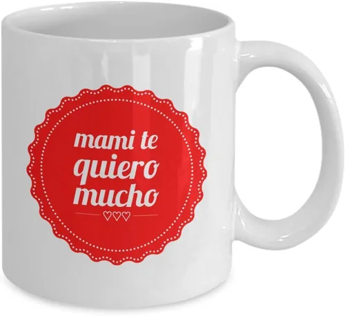Miniatura 2 de Regalo Para Mama Vaso, taza de café divertidas, tazas personalizadas, taza de café inspiradoras, taza con mensajes positivos., 11onza White