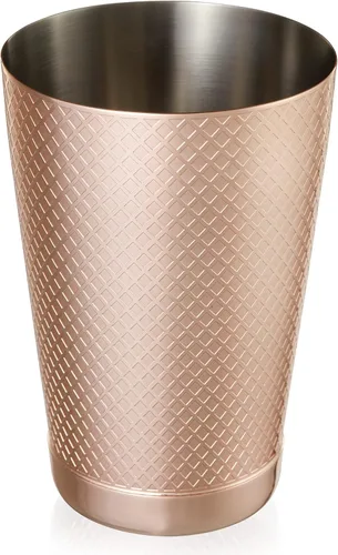 Miniatura 2 de Barfly Agitador de celosía de diamante de 18 oz, chapado en cobre