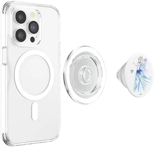 Miniatura 4 de Disney Retrato de acuarela de Cenicienta PopSockets MagSafe PopGrip para iPhone