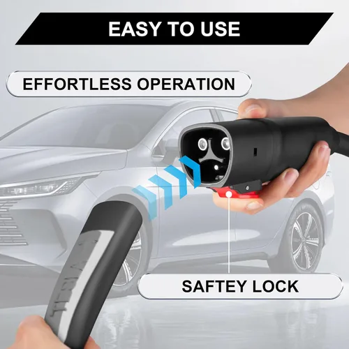 Miniatura 6 de Adaptador EV para Tesla a J1772, Max 40Amp 250V Adaptador de carga portátil Tesla para todos los vehículos eléctricos J1772, compatible