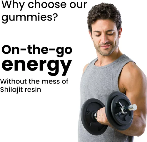 Miniatura 4 de Better Alt Gomitas de Shilajit puro del Himalaya con 100% Shilajit Grado Oro de alta potencia 60 gomitas para aumento de energía y apoyo