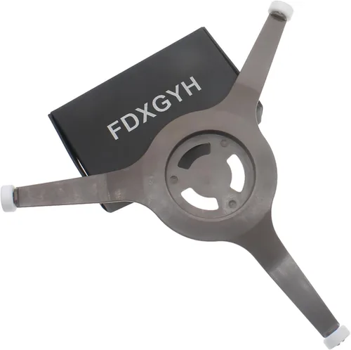 Miniatura 6 de FDXGYH Anillo giratorio para horno de microondas de triple brazo, anillo giratorio, bandeja de soporte para placa de vidrio para horno de microondas