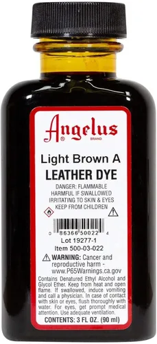 Miniatura 30 de Angelus Tinte para cuero, 3 onzas, bronceado militar