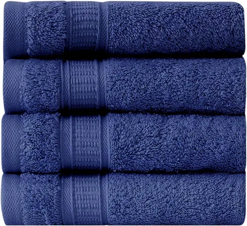 Miniatura 50 de LA HAMMAM - Paquete de 6 toallas de mano de 16 x 28 pulgadas de algodón turco para baño, cara, hotel, gimnasio y spa Extra suave al tacto, secado