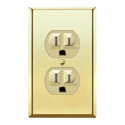 Miniatura 11 de ENERLITES Toma de corriente dúplex, tomacorrientes eléctricos de pared resistentes a manipulaciones, grado residencial, 3 cables, autoconexión a
