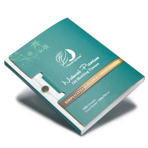 Miniatura 3 de Pañuelos naturales absorbentes de grasa facial, hojas de papel para eliminar manchas de grasa facial Bambú-Carbón vegetal