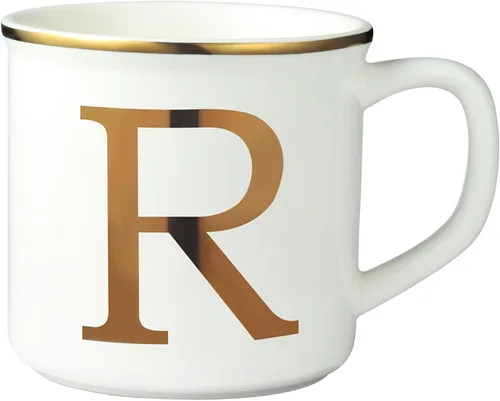Miniatura 10 de Taza de Café de Cerámica Miicol 16 oz, Taza de Café Monograma, Taza de Té con Inicial Dorada, Taza de Té Personalizada, Regalo Único, Taza Grande