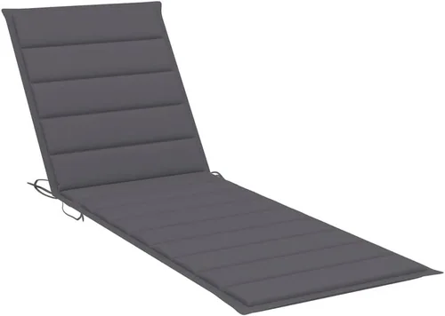 Miniatura 27 de Cojín para tumbona con almohada para la cabeza, cojines de asiento para exteriores para muebles de patio, sillas de descanso, tela (100% poliéster)