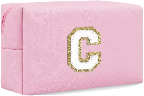 Miniatura 23 de SxoSyo Bolsas de cosméticos para mujer, bolsa de maquillaje grande, bolsa de viaje con cremallera, organizador de brochas de maquillaje para regalos