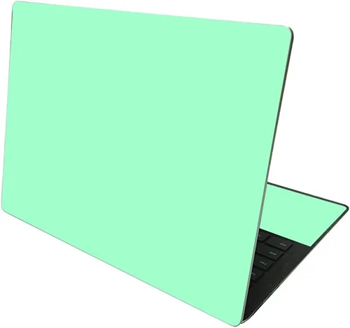 Miniatura 8 de MightySkins Skin compatible con Microsoft Surface Laptop 4 de 13.5 pulgadas, color azul claro sólido, funda protectora de vinilo duradera y única