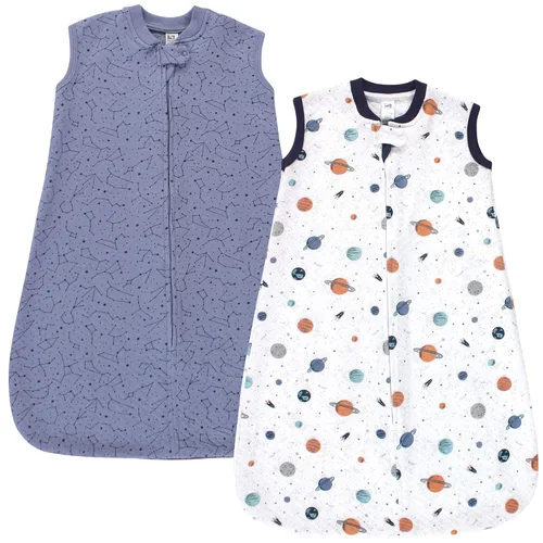 Miniatura 8 de Hudson Baby Saco de dormir unisex sin mangas acolchado de alta calidad y manta portátil, oso alce, 12-18 meses