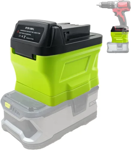 Miniatura 9 de ZDTZ Adaptador de batería para Ryobi 18V a para Makita BL18 Batería, para Ryobi 18V Batería P107 P108 Convertir para Makita 18 V Herramientas