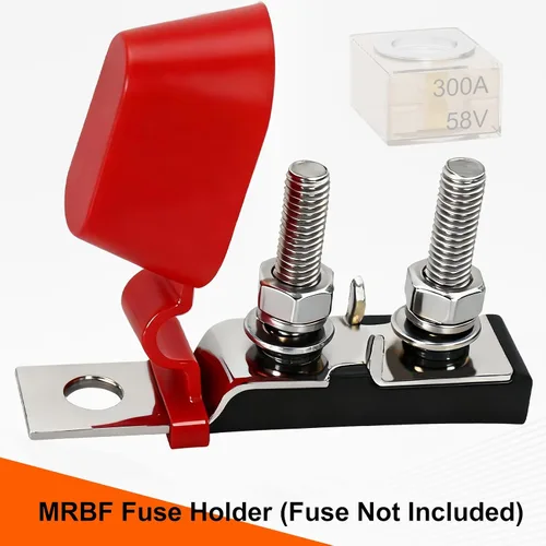Miniatura 2 de Bloque de Fusibles Terminal Calificado para Marina, Porta Fusibles MRBF de 30-500 AMP para VE, RV, Yates, Estaciones de Carga - Sistemas de Alta