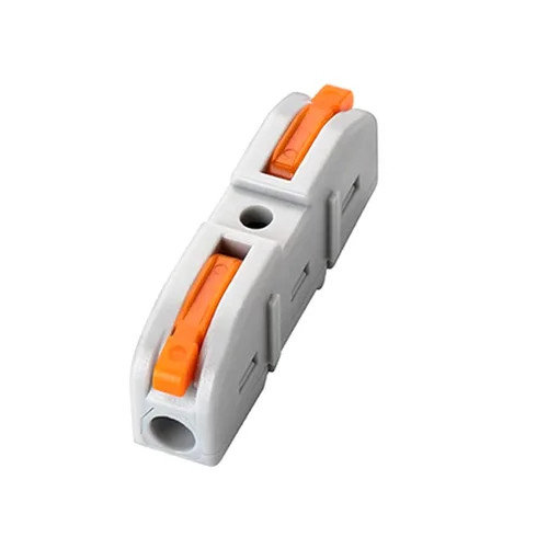 Miniatura 10 de Nineleaf Conectores de cable de palanca, conectores compactos de empalme de alambre en línea, terminales eléctricos modulares reutilizables 1 en 1
