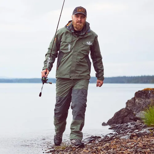 Miniatura 2 de Norfin Alpha - Traje de lluvia para pesca, caza y senderismo - Impermeable aislado y transpirable - Resistente al viento - Con capucha - Nortex