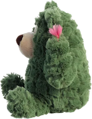 Miniatura 5 de Aurora® Whimsical Cactus Kingdom™ Cactus Bear™ - Animal de peluche, atractivo estético, abrazos reconfortantes, color verde, 8 pulgadas