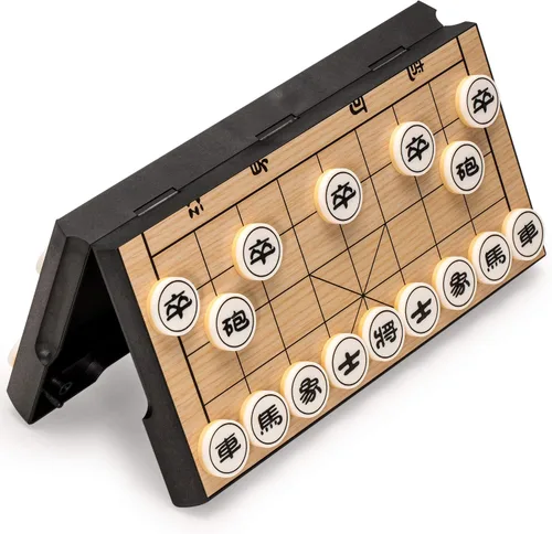 Miniatura 5 de Juego de viaje magnético de ajedrez chino (Xiangqi) (9.5 pulgadas)