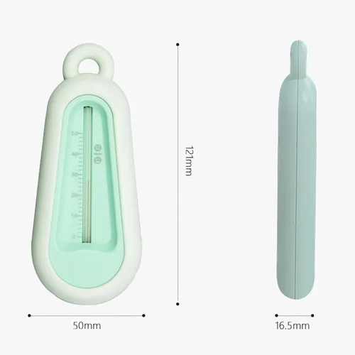 Miniatura 3 de Medidor de temperatura del agua Termómetro de bañera de baño para niños pequeños Accesorios para el cuidado del bebé ABS Sensor de prueba de Pasto