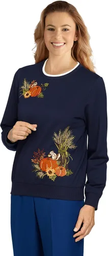 Miniatura 3 de Alfred Dunner Top de calabaza para mujer