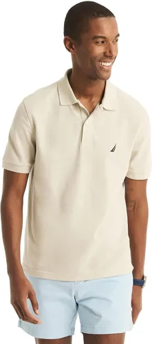 Miniatura 31 de Nautica playera polo clásica de mangas cortas, color sólido, para hombre