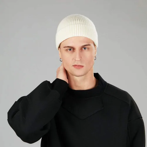 Miniatura 7 de Ryobens Swag. - Gorro de lana para hombre y mujer, gorro tejido para invierno.