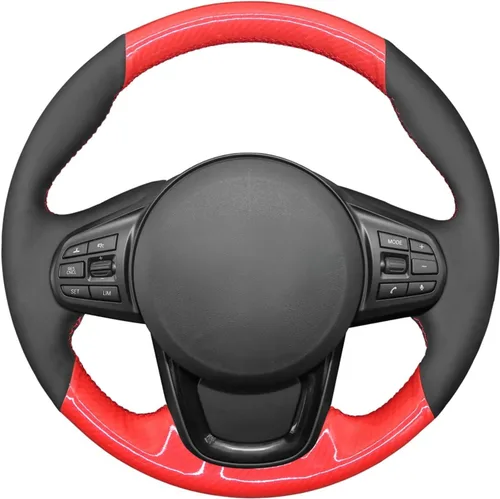 Miniatura 15 de MEWANT Funda cosida a mano para volante de automóvil para Toyota GR Supra 2020-2024, accesorios para volante para Toyota GR Supra 2020-2024
