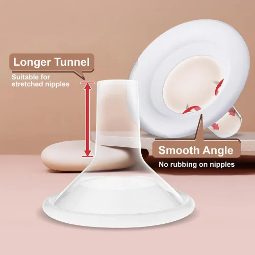 Miniatura 7 de Nenesupply Brida suave de 19mm compatible con piezas de extractor de leche Medela, repuesto de brida de 19mm para accesorios Medela compatibles