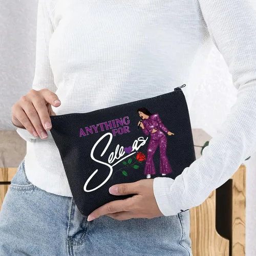 Miniatura 4 de BWWKTOP Bolsa de cosméticos para amantes de la música, regalo para fanáticos del cantante, álbum de música, regalos para fanáticos del cantante