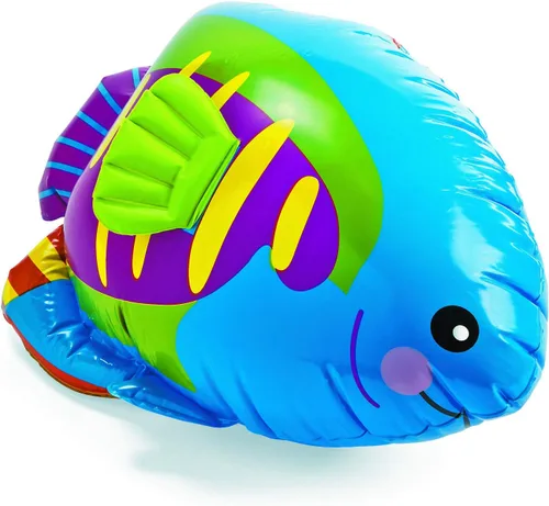 Miniatura 9 de Inflables bajo el mar: ballena, delfín, pulpo, tiburón, pez arcoiris, y caballitos de mar.