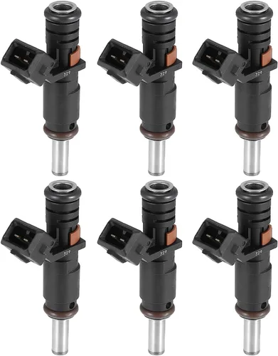 Miniatura 27 de TA-VIGOR 4 piezas Inyector de combustible Compatible con Kia Spectra Spectra5 Soul Hyundai Elantra 2008 2009 2010 2011 2012, Inyector de combustible