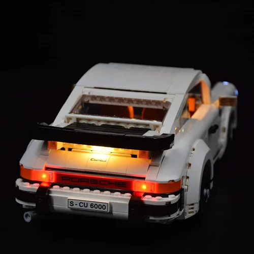 Miniatura 6 de Kyglaring Juego de iluminación LED para (kit de construcción Porsche 911) - Kit de luces compatible con el modelo de bloques de construcción Lego