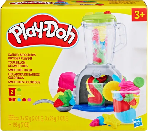 Miniatura 2 de Play Doh Swirlin' Smoothies Juego de Licuadora de Juguete, Electrodomésticos de Cocina de Juego, Juguetes de Artes y Manualidades para Niñas y Niños