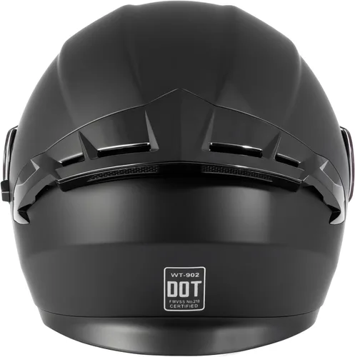 Miniatura 4 de CUTEY Casco modular de motocicleta de cara completa con certificación DOT, diseño abatible con doble visera para adultos, hombres y mujeres