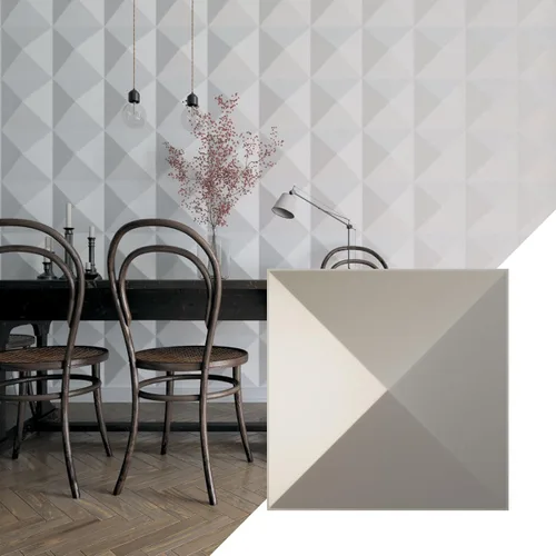Miniatura 22 de Ekena Millwork 11 7/8 pulgadas de ancho x 11 7/8 pulgadas de alto Sellek EnduraWall Decorativo Panel de pared 3D, dorado